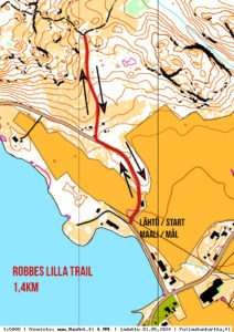 T/P9 1,4 kilometriä